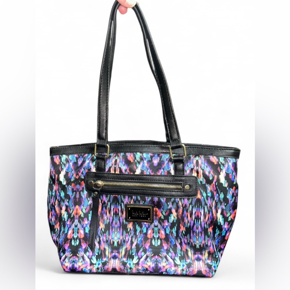 Nicole Miller Vibrant Multicolor Shoulder Bag - Picture 8 of 9